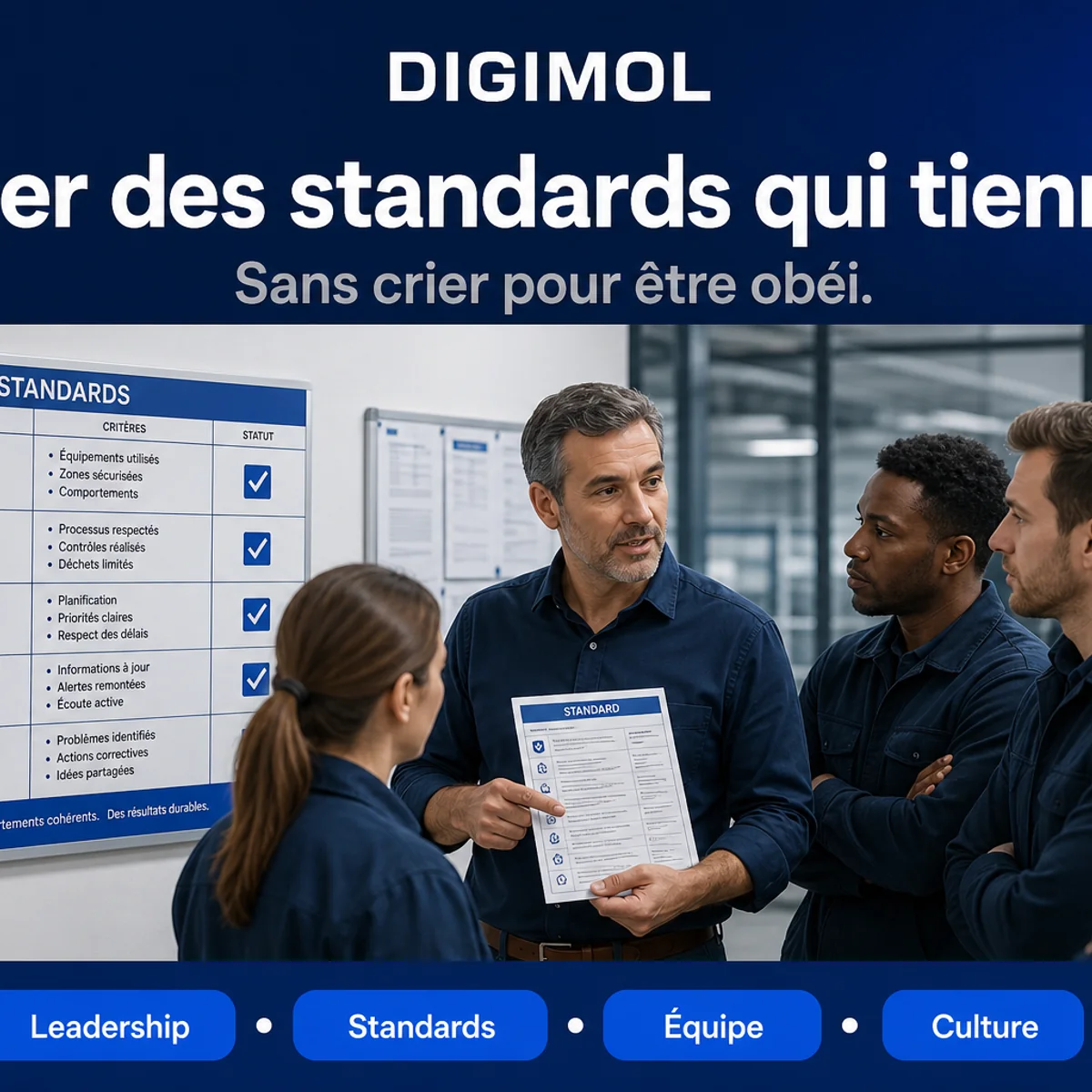 Leadership opérationnel : fixer des standards qui tiennent
