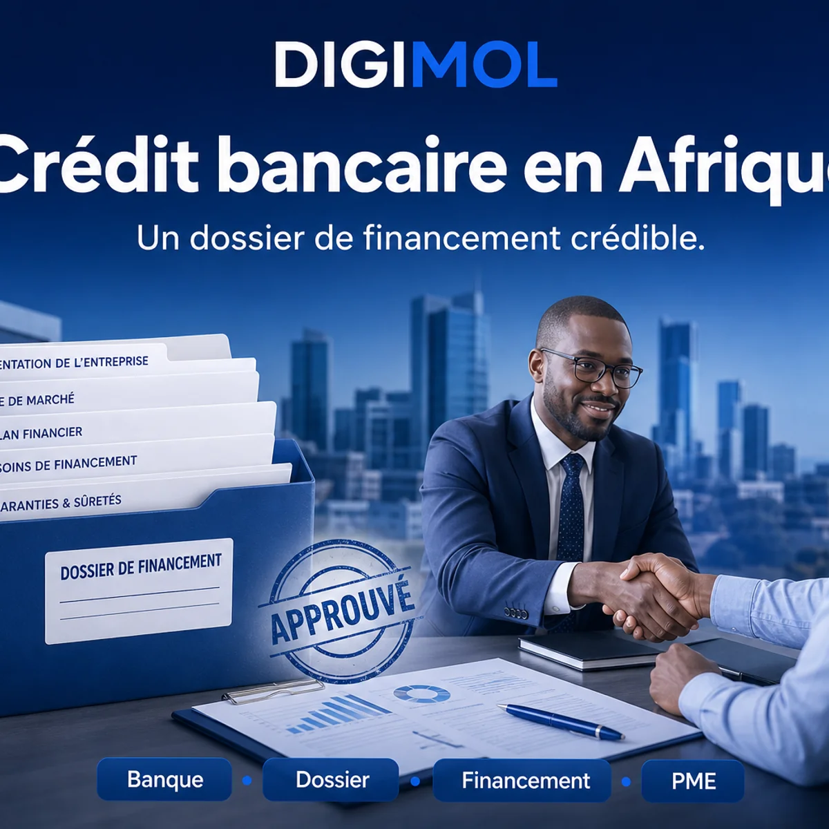 Crédit bancaire Afrique : bâtir un dossier de financement crédible