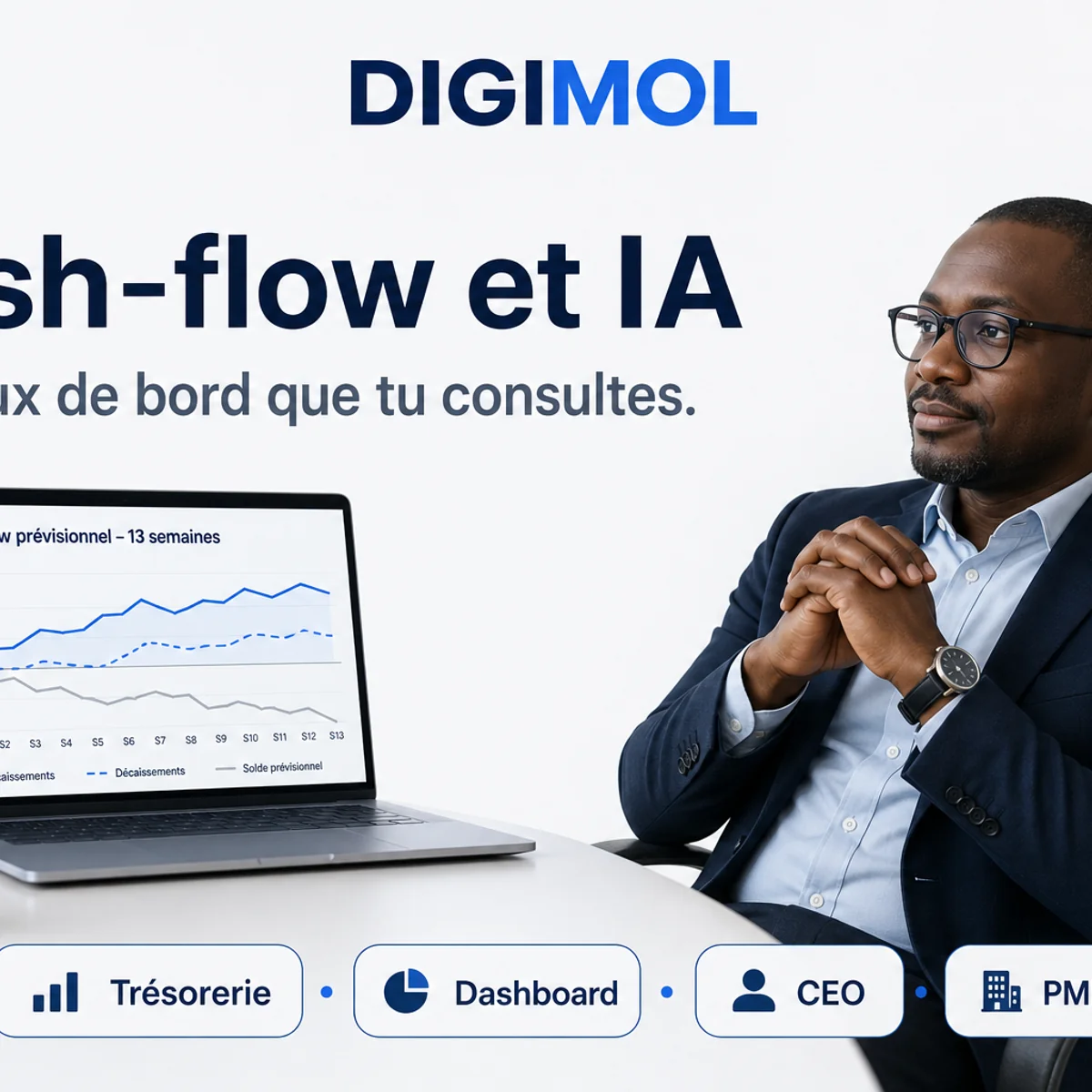 Cash-flow et IA : construire des tableaux de bord de trésorerie que tu consultes vraiment