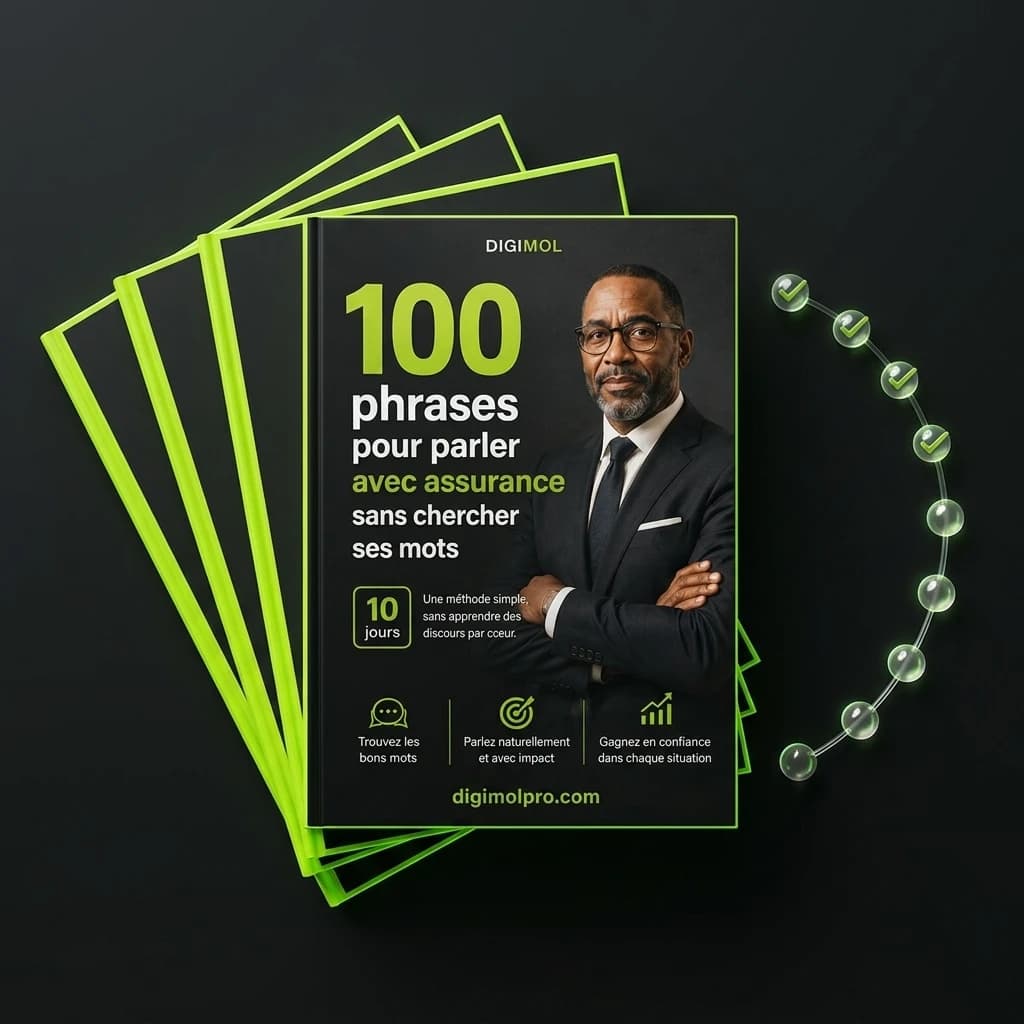 100 Phrases pour Parler avec Assurance, contenu inclus