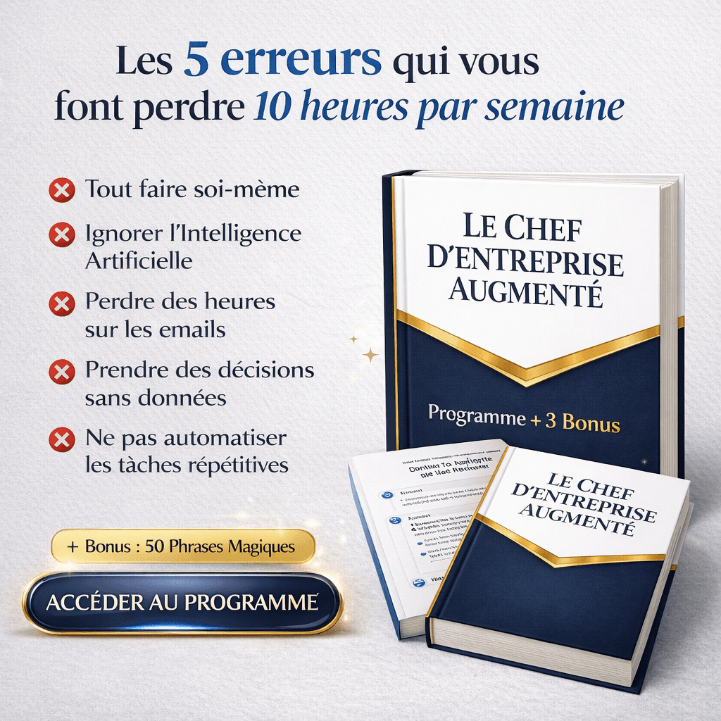 Chef d’Entreprise Augmenté par l’IA — Programme 30 Jours — aperçu