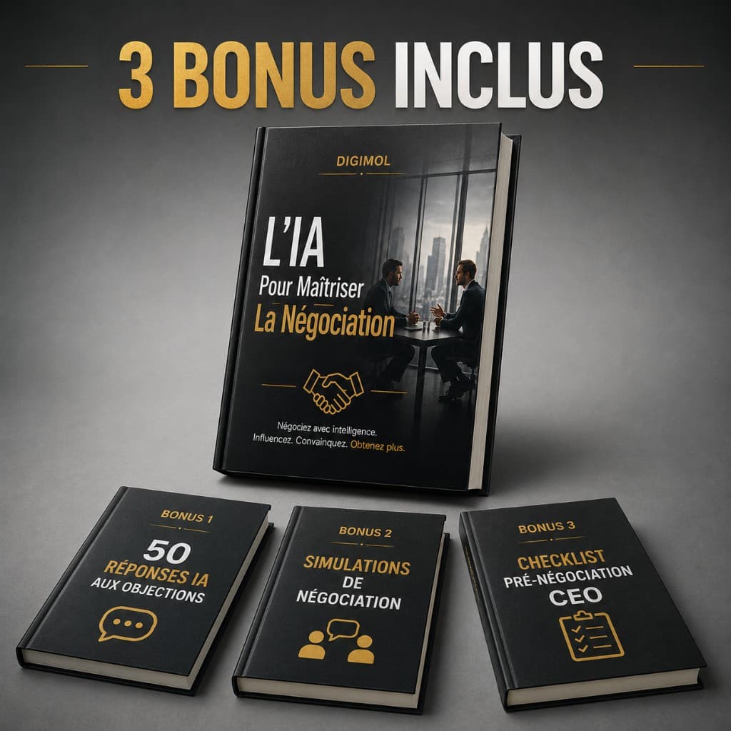 Maîtriser la négociation avec l’IA — contenu inclus