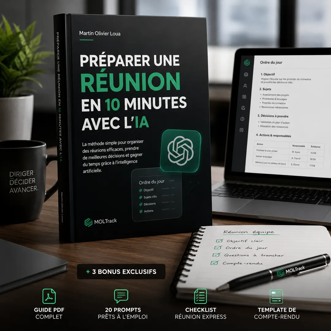 Préparer une réunion en 10 minutes avec l’IA — aperçu