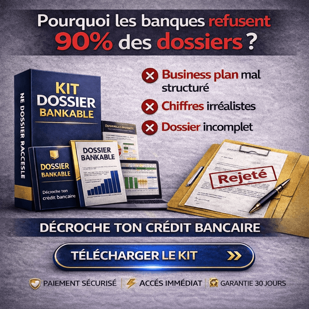Kit Dossier Bankable — Décroche ton Crédit Bancaire — aperçu